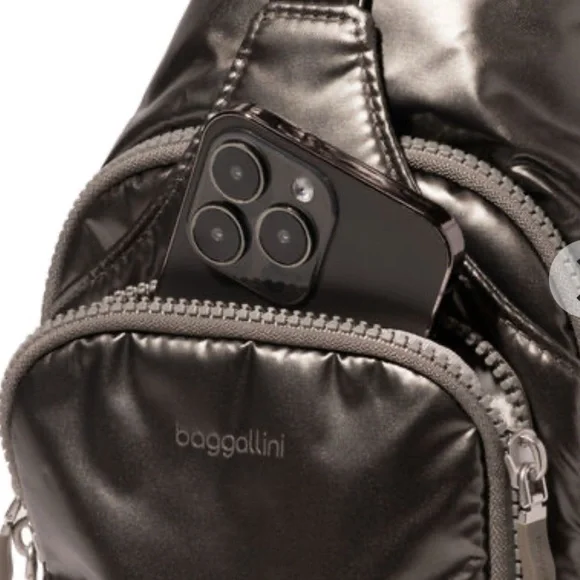 🎇Baggallini Metallic Sling Purse - Picture 1 of 5